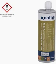 Taco Quimico Poliester COFAN 300ml.